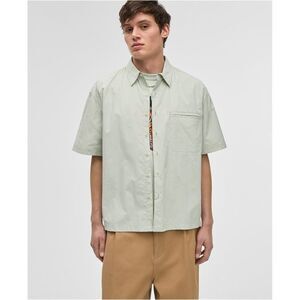 Mode Of One Mens Relaxed Fit Button Up Shirt, NWT